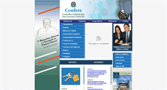 Desktop Screenshot of confere.org.br